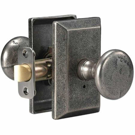 DELANEY DESIGNER Tulum Series Dummy Door Knob With Square Backplate 685508S